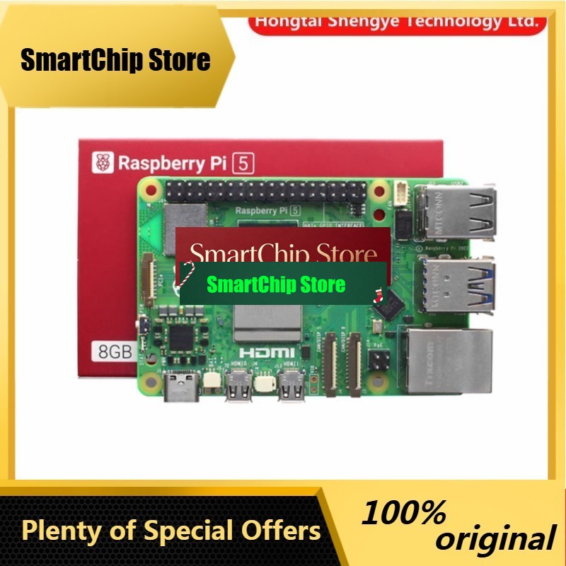 Raspberry Pi 5 8Gb Board - لوحة تطوير Raspberry Pi 5 الأصلية