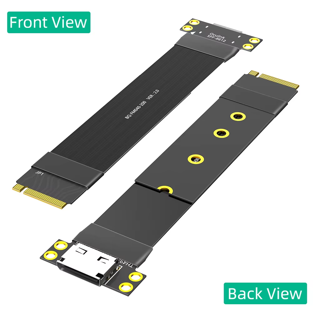 كابل تمديد M.2 NVME إلى Oculin - مراجعة Oculink Egpu Mini Pc وسعره