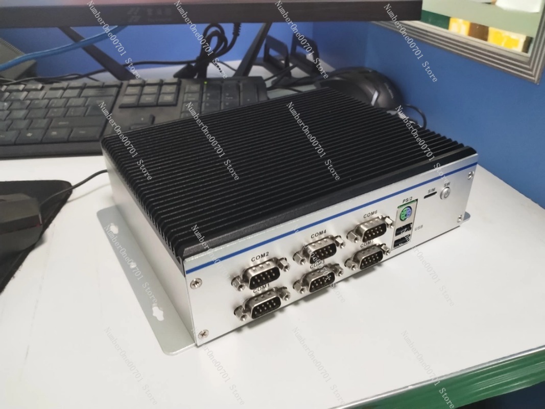 كمبيوتر صناعي مدمج صغير بدون م - مراجعة Fanless Industrial Pc Rs485 Core I7 وسعره